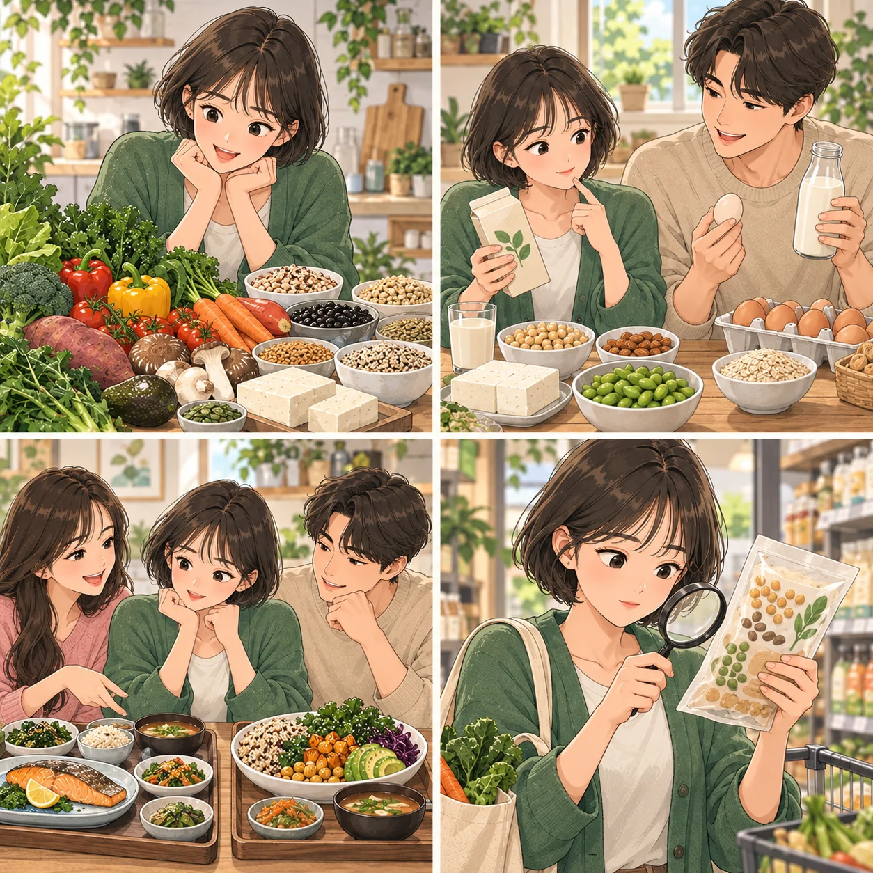 채식의 종류, 나에게 맞게 이해하기 첫 장면
